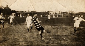 Vor 1900: Germania-Spielszene